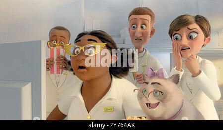 10 LIVES (2024), diretto da MARK KOETSIER e CHRISTOPHER JENKINS. Crediti: GFM Animation / Netflix Animation / album Foto Stock