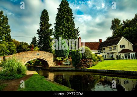 Wolverley, Kidderminster, Worcestershire Foto Stock