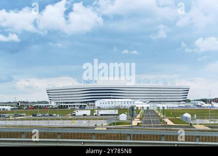 Kaliningrad Stadium, Russia, 23 giugno 2018, stadio di calcio per la Coppa del mondo, stadio Baltico, Europa Foto Stock