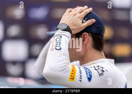 FOURMAUX Adrien, Ford Puma Rally1, ritratto durante il Rally, Cile. , . WRC World Rally Car Championship, dal 26 al 29 settembre 2024 a Concepcion, Cile - foto Nikos Katikis/DPPI credito: DPPI Media/Alamy Live News Foto Stock