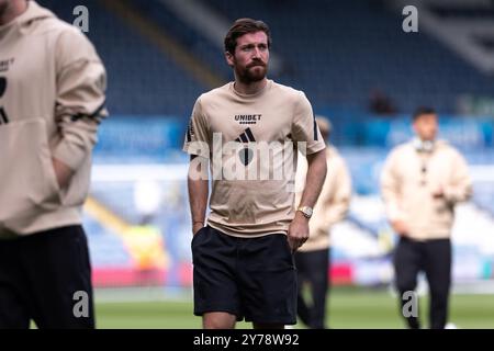 Elland Road, Leeds, sabato 28 settembre 2024. Joe Rothwell (Leeds United) prima del match per lo Sky Bet Championship tra Leeds United e Coventry City a Elland Road, Leeds, sabato 28 settembre 2024. (Foto: Pat Scaasi | mi News) crediti: MI News & Sport /Alamy Live News Foto Stock