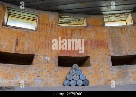 Todt Battery a Griz-Nez, Francia Foto Stock