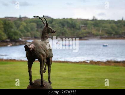 Shieldaig Lodge, Gairloch, Ross Shire, Scozia, Regno Unito Foto Stock