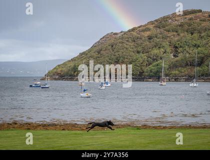 Shieldaig Lodge, Gairloch, Ross Shire, Scozia, Regno Unito Foto Stock