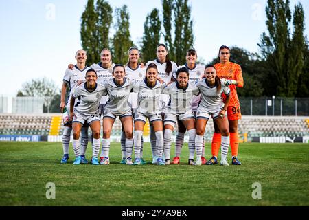 Inter Women durante la partita di serie A femminile tra Sassuolo e Inter femminile allo Stadio Enzo Ricci di Sassuolo il 28 settembre 2024. Foto Stock