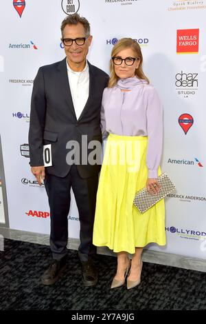 Maureen McCormick mit Ehemann Michael Cummings bei der HollyRod Foundation DesignCares Gala im Rolling Greens DTLA. Los Angeles, 28.09.2024 *** Maureen McCormick con il marito Michael Cummings alla HollyRod Foundation DesignCares Gala al Rolling Greens DTLA Los Angeles, 28 09 2024 foto:xD.xStarbuckx/xFuturexImagex hollyrod 4926 Foto Stock