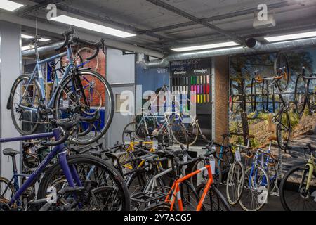 Condor Cycles Bespoke Bicycles , Londra , Regno Unito Foto Stock