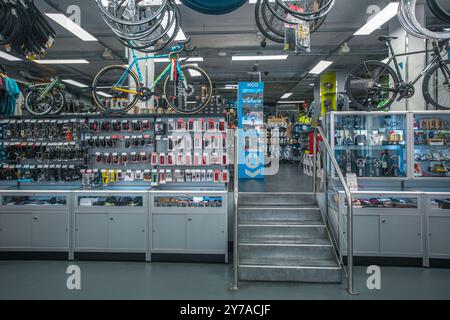 Condor Cycles Bespoke Interior , Londra , Regno Unito Foto Stock