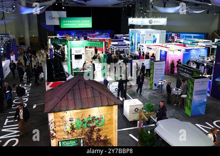 Birmingham, Regno Unito. 29 settembre 2024. Immagine © concessa in licenza a Parsons Media. 29/09/2024. Birmingham, Regno Unito. Conferenza del Partito Conservatore 2024 - primo giorno. ICC. Visione generale della Conferenza del Partito Conservatore 2024 a Birmingham. Foto di Credit: andrew parsons/Alamy Live News Foto Stock