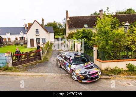 7° turno del Championnat de, Francia. , . Des Rallyes 2024, dal 28 al 29 settembre a Vendôme, Francia - Photo Bastien Roux/DPPI Credit: DPPI Media/Alamy Live News Foto Stock