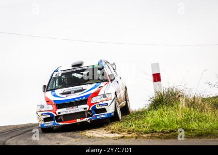 7° turno del Championnat de, Francia. , . Des Rallyes 2024, dal 28 al 29 settembre a Vendôme, Francia - Photo Bastien Roux/DPPI Credit: DPPI Media/Alamy Live News Foto Stock
