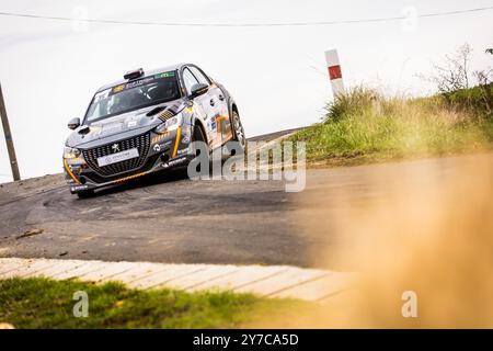 7° turno del Championnat de, Francia. , . Des Rallyes 2024, dal 28 al 29 settembre a Vendôme, Francia - Photo Bastien Roux/DPPI Credit: DPPI Media/Alamy Live News Foto Stock