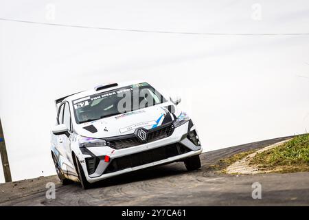 7° turno del Championnat de, Francia. , . Des Rallyes 2024, dal 28 al 29 settembre a Vendôme, Francia - Photo Bastien Roux/DPPI Credit: DPPI Media/Alamy Live News Foto Stock