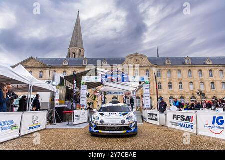 7° turno del Championnat de, Francia. , . Des Rallyes 2024, dal 28 al 29 settembre a Vendôme, Francia - Photo Bastien Roux/DPPI Credit: DPPI Media/Alamy Live News Foto Stock