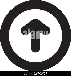 caricare il design del logo dell'illustrazione vettoriale dell'icona Illustrazione Vettoriale