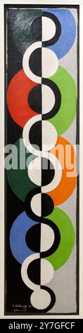 Rythme sans fin, 1934, Robert Delaunay, 1885, Parigi (Francia) - 1941, Montpellier (Francia), Centre Pompidou, National Museum of Modern and Contemporary Art, Parigi, Francia. Foto Stock