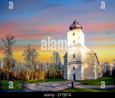 Chiesa di Hahnbach, germania Foto Stock