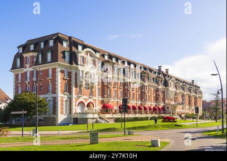 Esterno del Westminster Hotel. Le Touquet, Francia Foto Stock