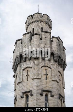 La prigione storica di Saint Gilles, Bruxelles, Belgio, 22 settembre 2024 Foto Stock