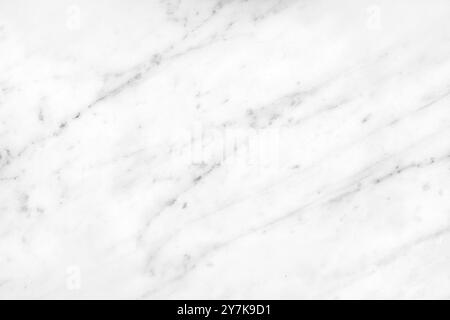 Carrara bianco struttura in marmo, sfondo o motivo per bagno o cucina bianco countertop. Fotografia ad alta risoluzione. Foto Stock