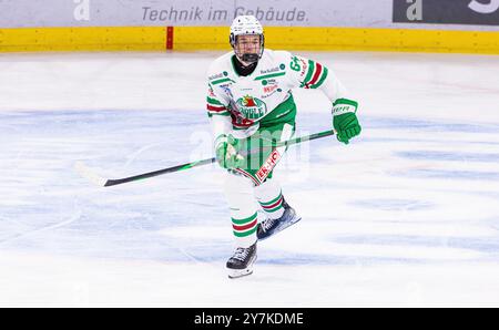 Zurigo, Svizzera, 17 agosto 2024: #64 Darius Adakauskas, difensore Rögle U18 Team. (Foto di Andreas Haas/dieBildmanufaktur) Foto Stock