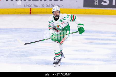 Zurigo, Svizzera, 17 agosto 2024: #64 Darius Adakauskas, difensore Rögle U18 Team. (Foto di Andreas Haas/dieBildmanufaktur) Foto Stock