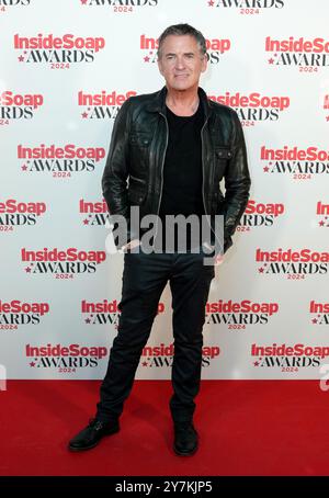 Shane Richie agli Inside Soap Awards, al salsa Temple di Londra. Data foto: Lunedì 30 settembre 2024. Foto Stock