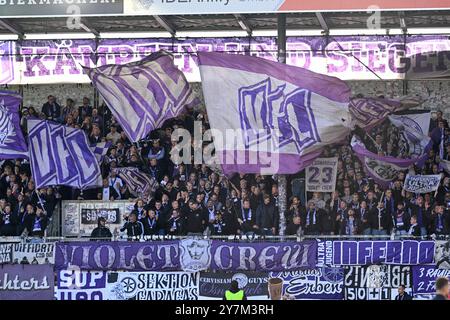 3) Liga - SV Wehen Wiesbaden - VfL Osnabrück am 28.09.2024 in der BRITA-Arena a Wiesbaden foto: Osnapix Foto Stock