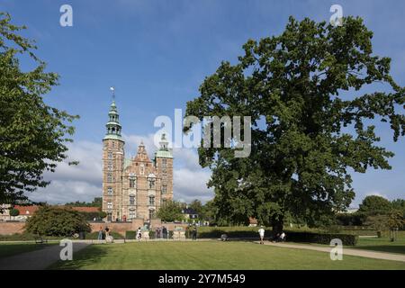 Palazzo Rosenborg, Palazzo reale e Museo del XVII secolo, Kongens Have Park, Copenaghen, Danimarca, Europa Foto Stock