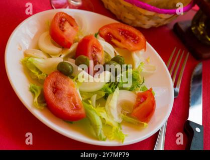 Insalata valenciana Foto Stock