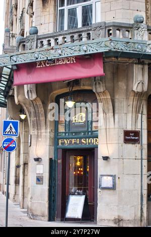 Brasserie l'Excelsior, Nancy, Francia Foto Stock