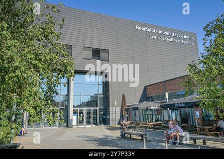 Erwin Schrödinger Center, Rudower Chaussee, Adlershof, Treptow-Köpenick, Berlino, Germania, Erwin Schrödinger Zentrum, Deutschland Foto Stock