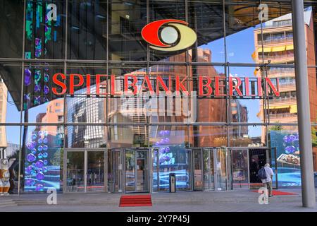 Casinò di Potsdamer Platz, Tiergarten, Mitte, Berlino, Germania, Spielbank am Potsdamer Platz, Germania Foto Stock