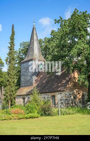 Village Church Alt-Wittenau, Reinickendorf, Berlino, Germania, Dorfkirche Alt-Wittenau, Germania Foto Stock