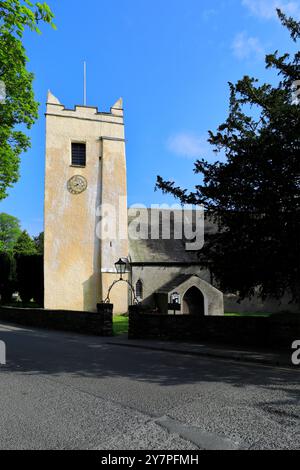 St Oswalds Church, Grasmere Village, Lake District National Park, Cumbria, Inghilterra, Regno Unito Foto Stock