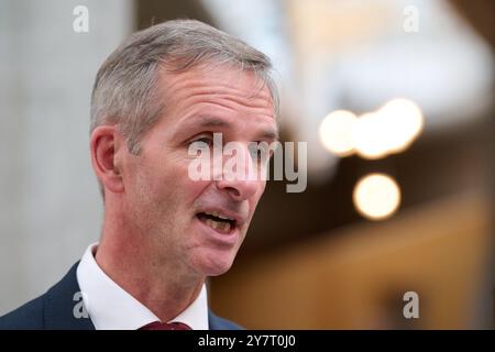 Edimburgo Scozia, Regno Unito 1 ottobre 2024. Liam McArthur al Parlamento scozzese. credito sst/alamy notizie in diretta Foto Stock