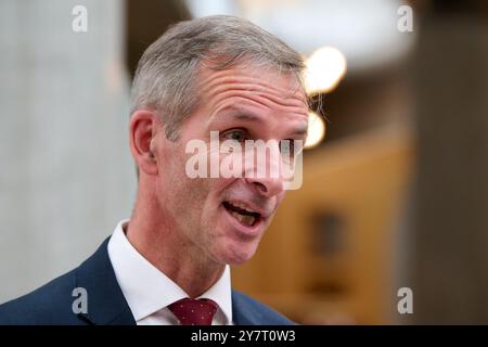 Edimburgo Scozia, Regno Unito 1 ottobre 2024. Liam McArthur al Parlamento scozzese. credito sst/alamy notizie in diretta Foto Stock