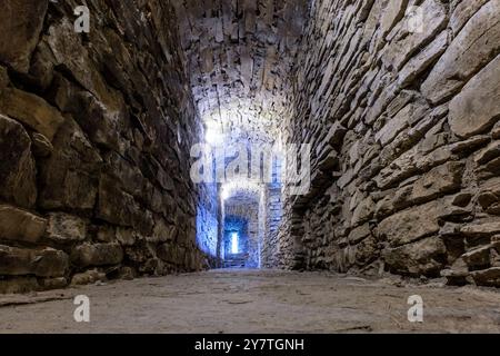 Le château de Burg-Reuland | il castello di Burg-Reuland Foto Stock
