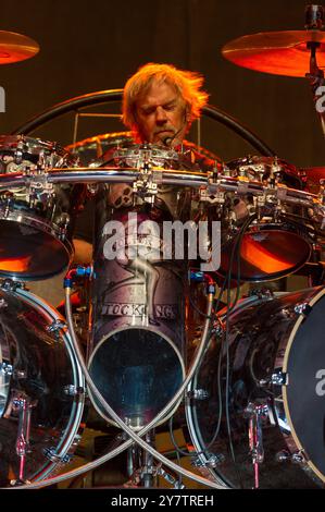 ZZ TOP in concerto a Bruxelles | ZZ a Forest National Foto Stock