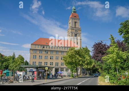 Municipio, Breslauer Platz, Friedenau, Tempelhof-Schöneberg, Berlino, Germania, Rathaus, Deutschland Foto Stock