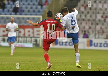 GLORIA BUZAU - FC FARUL CONSTANTA I, SUPERLIGA ROMANIEI SUPERBET 29.09..2024) ,CRISTIAN STAVRI Foto Stock