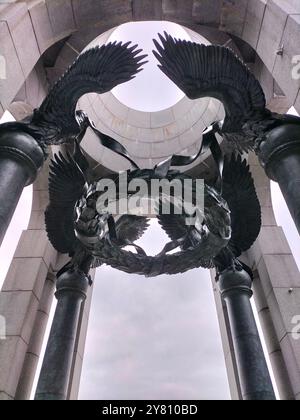 Esplorando la bellezza e i monumenti storici del Parco Nazionale di Washington DC Foto Stock