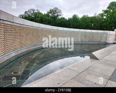 Esplorando la bellezza e i monumenti storici del Parco Nazionale di Washington DC Foto Stock