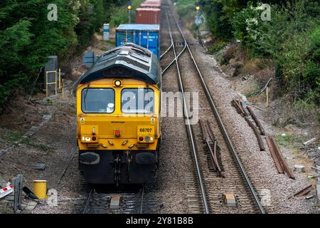 Trasporto ferroviario in Gran Bretagna Foto Stock