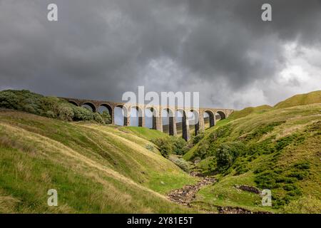 Arten Gill Viaduct, Cumbria, Inghilterra, Regno Unito Foto Stock