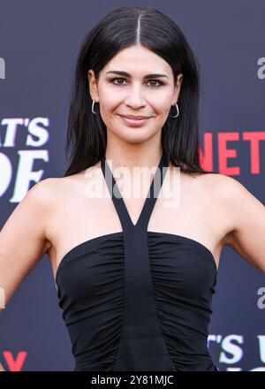 Hollywood, Stati Uniti. 1 ottobre 2024. HOLLYWOOD, LOS ANGELES, CALIFORNIA, USA - 01 OTTOBRE: Kate Andrews arriva al Beyond Fest 2024 - Los Angeles Premiere di "IT's What's Inside" di Netflix, tenutosi all'Egyptian Theatre Hollywood il 1° ottobre 2024 a Hollywood, Los Angeles, California, Stati Uniti. (Foto di Xavier Collin/Image Press Agency) credito: Image Press Agency/Alamy Live News Foto Stock