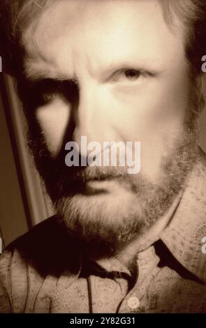 Ritratto del regista canadese James Cameron a Londra, circa 1989 Foto Stock