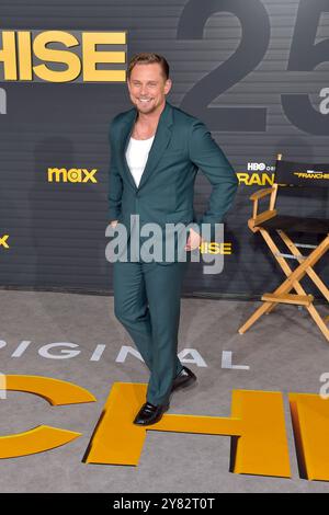 Billy Magnussen bei der Premiere der HBO serie "The Franchise" im Paramount Theater. Los Angeles, 01.10.2024 Foto Stock