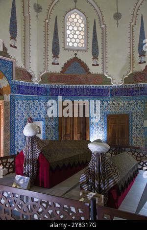 Türkiye, Turchia, Bursa, complesso Muradiye, tombe, mausoleo Shehzade Mustafa Foto Stock