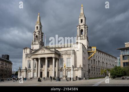 Leeds Civic Hall, Leeds, West Yorkshire, Inghilterra, Regno Unito Foto Stock